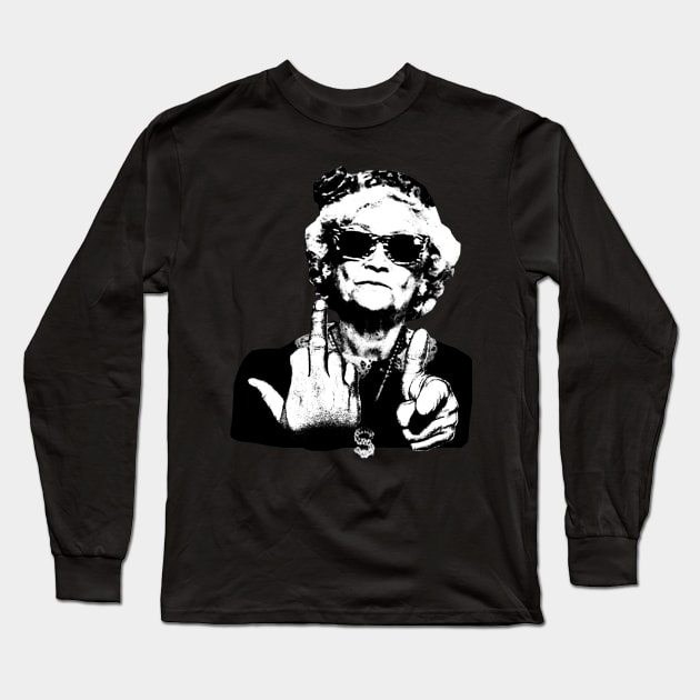 Golden Girls Sophia thug life Savage Long Sleeve T-Shirt by dullgold